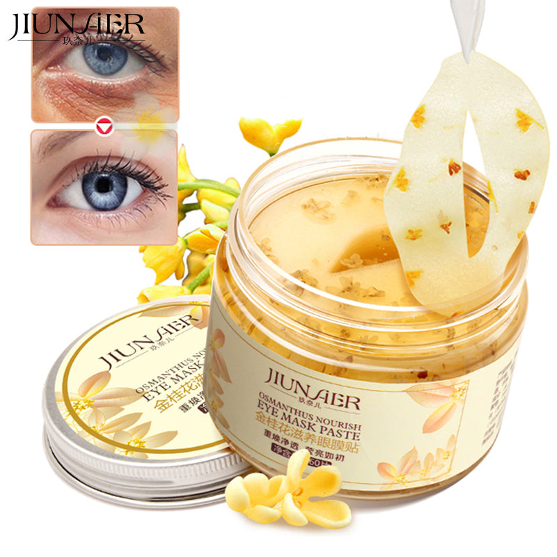 Osmanthus Nourish Eye Mask Paste Whitening Anti Wrinkle Skin Care Remove Dark Circles Eye Bags Improve Eye Fine Lines And Edema