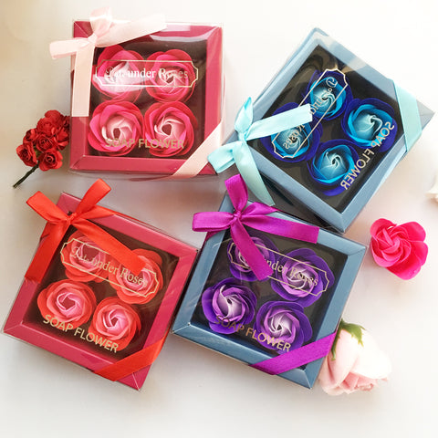 Natural Organic Bathing Soap Flower Romantic wedding decoration Artificial Flower Decor Mother's Day Valentine's Day Decoration